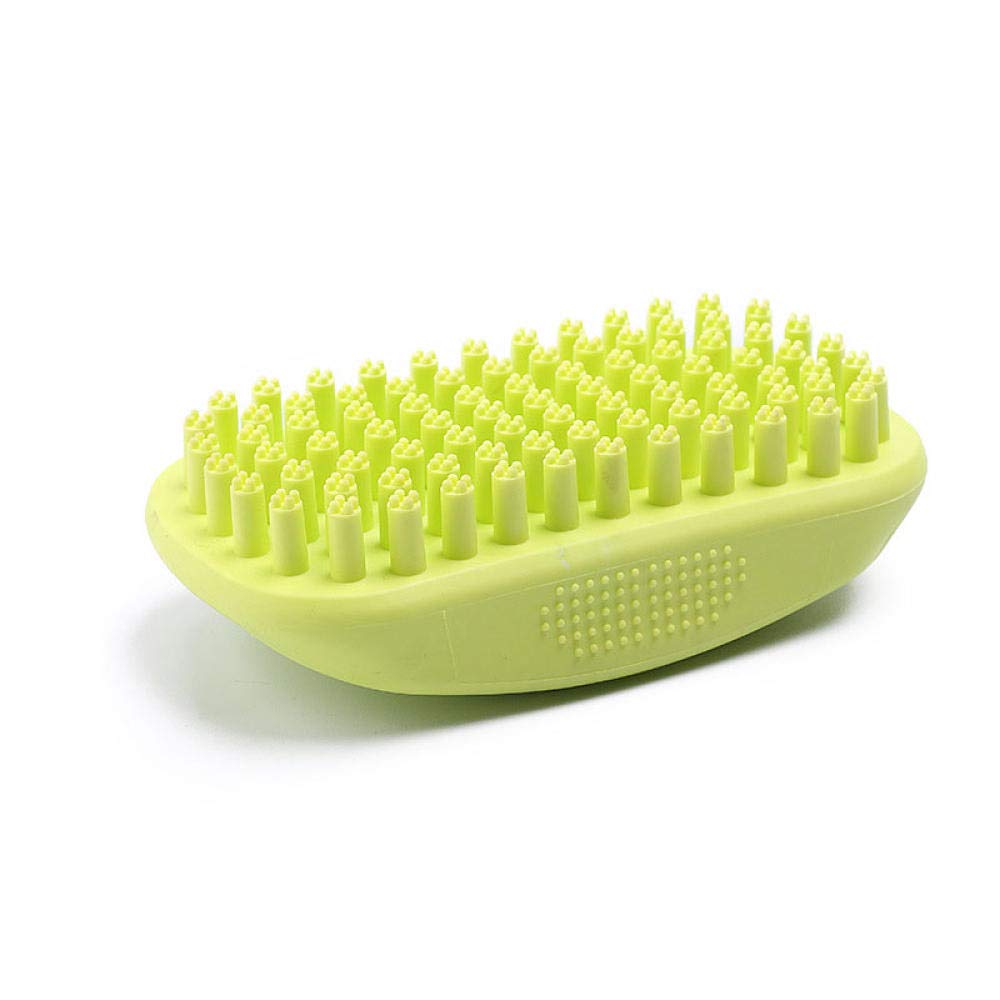 Pet Comb Green Pet Clean Hair Brush Wool Pet Cleaner Dog Cat Bath Comb Brush Care Tool 2Pcs