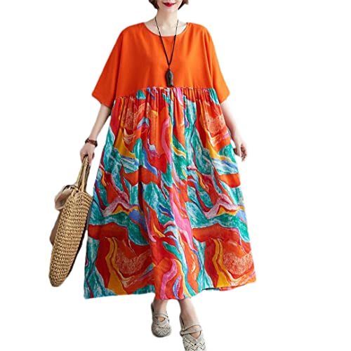 Robe décontractée fleurie parfaite pour les vacances à la mer
