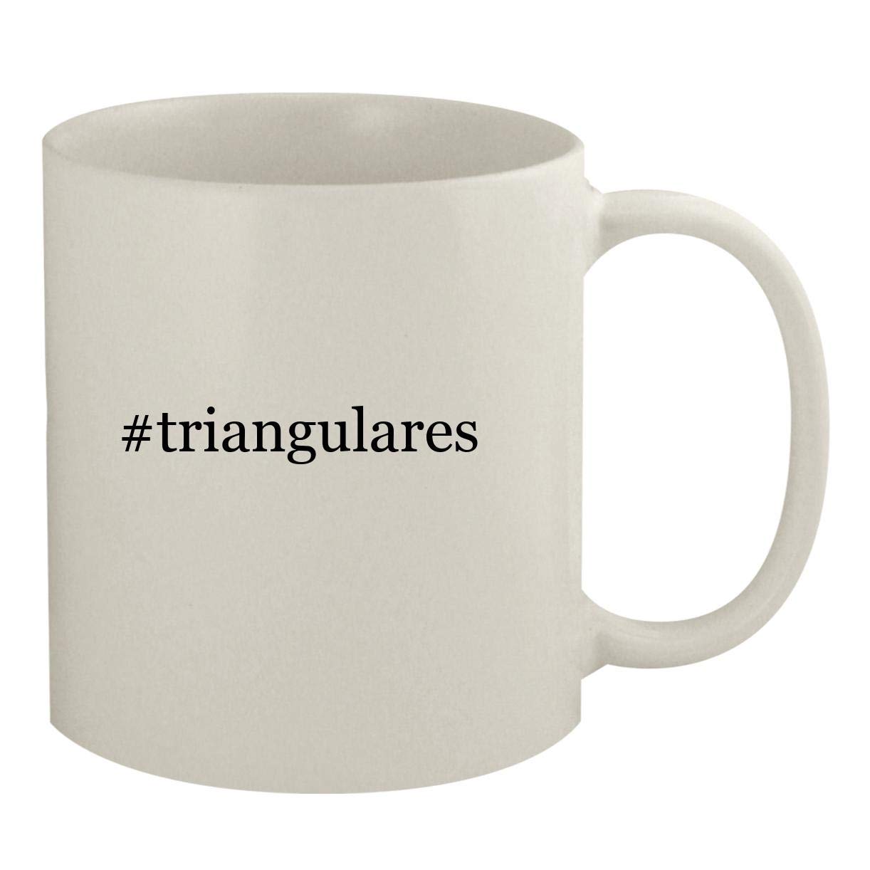 #triangulares - 11oz Hashtag White Coffee Mug