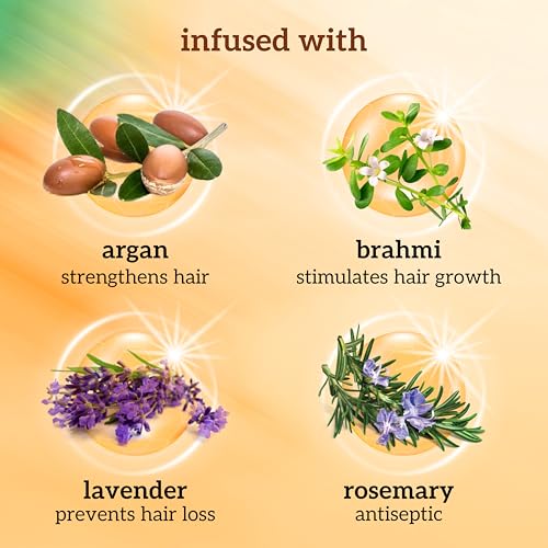 Image of inatur Argan Oil Hair Mask | Deep Conditioning & Damage Repair | Reduces Hair Fall, Controls Frizz, Nourishes, Strengthens, Adds Shine & Smoothness | Sulfate & Silicone Free | Natural & Vegan | 200g
