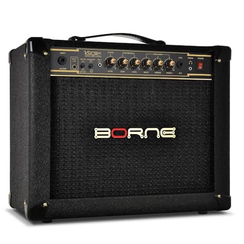 Qual o Melhor Amplificador de Guitarra de 2025? Melhores Ranking 7 Amplificador de Guitarra Borne Vorax 840 Studio 40w Preto