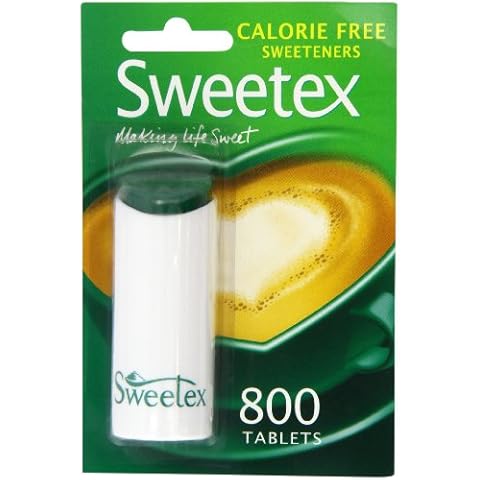 Sweetex Calorie Free Sweeteners - Pack of 800 Tablets Cover