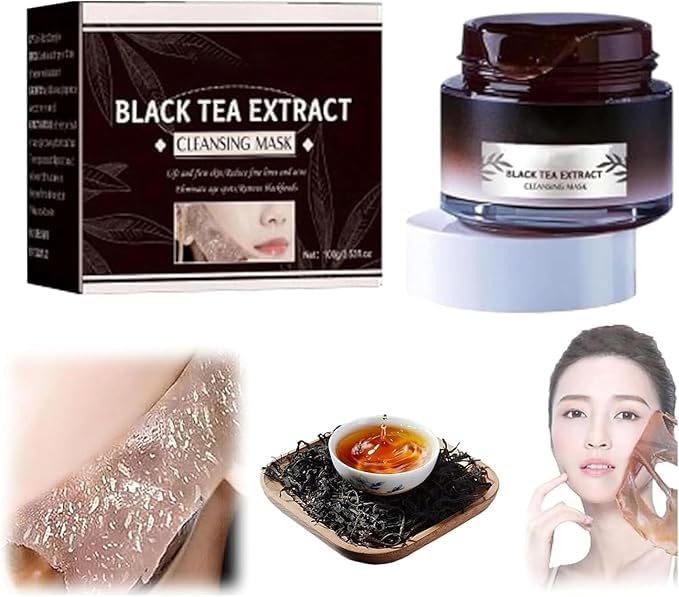 Tazo Black Tea Peel off Mask,Herbal Refining Black Tea Skinning Face Mask,Black Tea Skinning Peel...