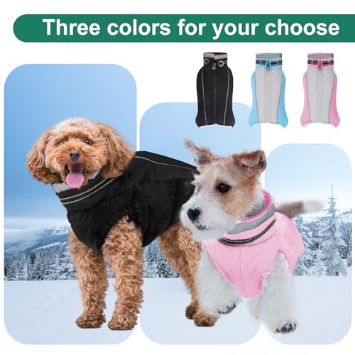 JULY'S SONG Hundejacke Fleece gefüttert Hundemantel Ärmellose Baumwolle Mit Brustgurt Gurt Reflektierende Streifen Design Warme Hunde Bekleidung für Winter Herbst