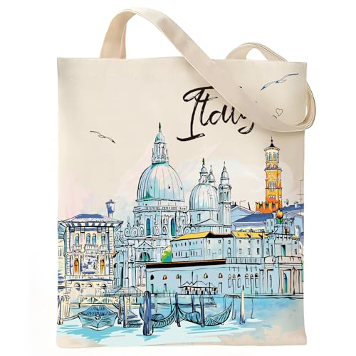 VeloKomo Italy Canvas Tote Bag