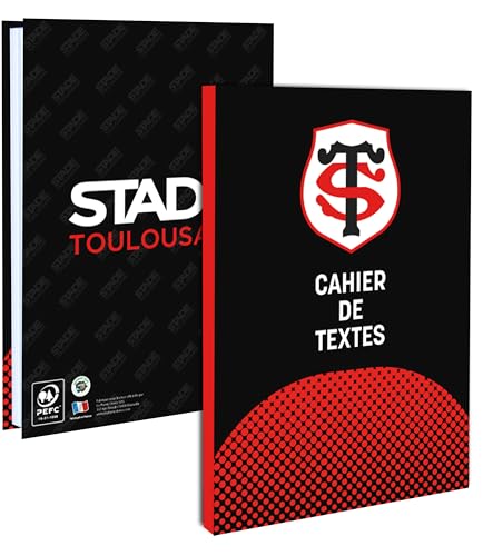 Stade Toulousain Toulouse Official Rugby Collection - Quaderno con testo scolastico