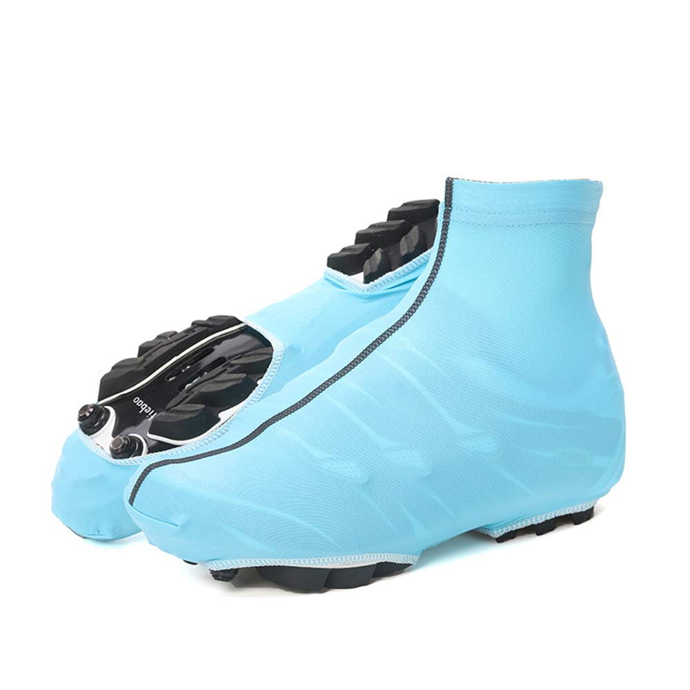 Urządzenia wyjściowe jednolity kolor buty rowerowe jazda na rowerze sporty na świeżym powietrzu osłona na buty przeciwpyłowa i przeciwporostowa odzież rowerowa odzież przeciwdeszczowa (kolor: Biały, rozmiar: M)