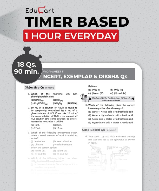 Image of Educart CBSE Class 10 Science One Shot Question Bank 2026-27 | Chapter-wise NCERT Practice, PYQs & Competency-Based Qs | CBSE Syllabus & Pattern | Theory Maps For 2027