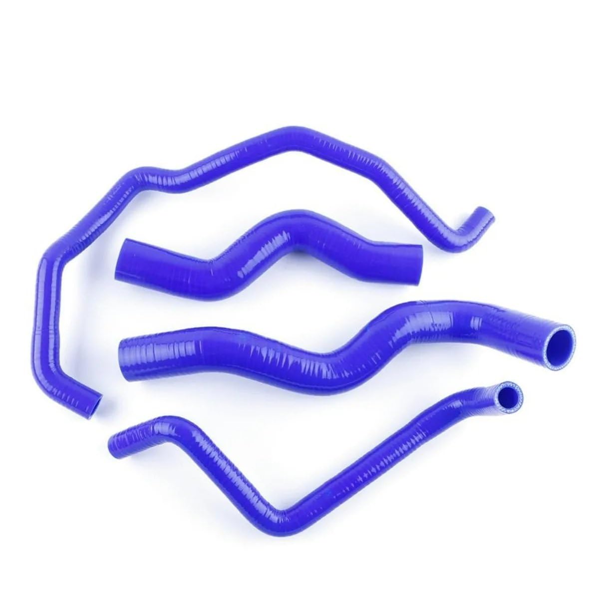 Engine Radiator Hoses Compatible With Nissan For Sentra SPEC-V SE-R 2000 2001 2002 2003 2004 2005 2006 Silicone Radiator Heater Hose Kit Replacement Part 4PCS(Blue)