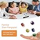 Xsybegdlk Gonggi Korean Game, Traditionelles Koreanisches Spiel, Gonggi Game Set für Alle Altersgruppen Hand-Auge Koordinationstrainingsspielzeug, Familienaktiv