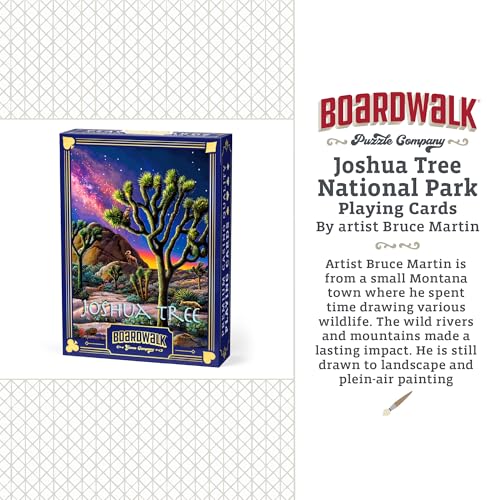 Baraja Joshua Tree National Park para póker miniatura 6