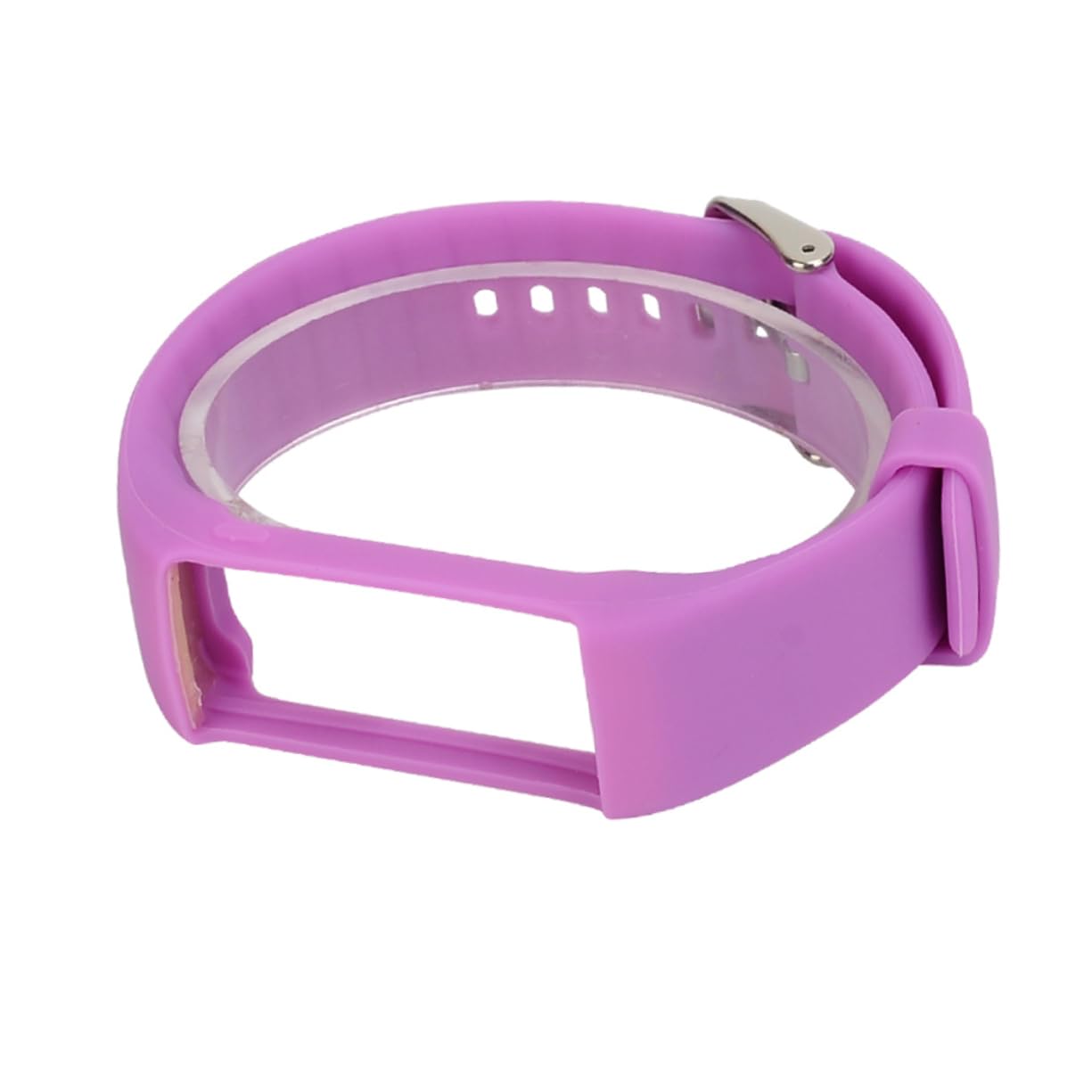 Uonlytech 3piezas Correa De Silicona Púrpura Para Reloj Inteligente Moda Compatible Correa Reemplazo Confortable y Estilosa