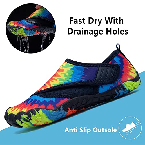 image for CIOR Kids Water Shoes Boys & Girls Aqua Athletic Sneakers Fast Dry Lig