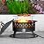 Verdeluxe 22 Inch Portable Propane Fire Pit,Gas Fire Pit for Outside with Lid & Handle, Smokeless Gas Firepit Bowl with Lava Rocks,Outdoor Propane Firepits for Camping,Patio,Yard,Bonfire.(Black)
