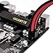 immagine 5EZDIY-FAB EPS 8 Pin Femmina a CPU 8 Pin (4+4) ATX 4 Pin Maschio Alimentatore Convertitore di Alimentazione 4 Pin Cavo di Prolunga per Scheda Madre 11.8 Pollici (30 cm)-Nero Rossa