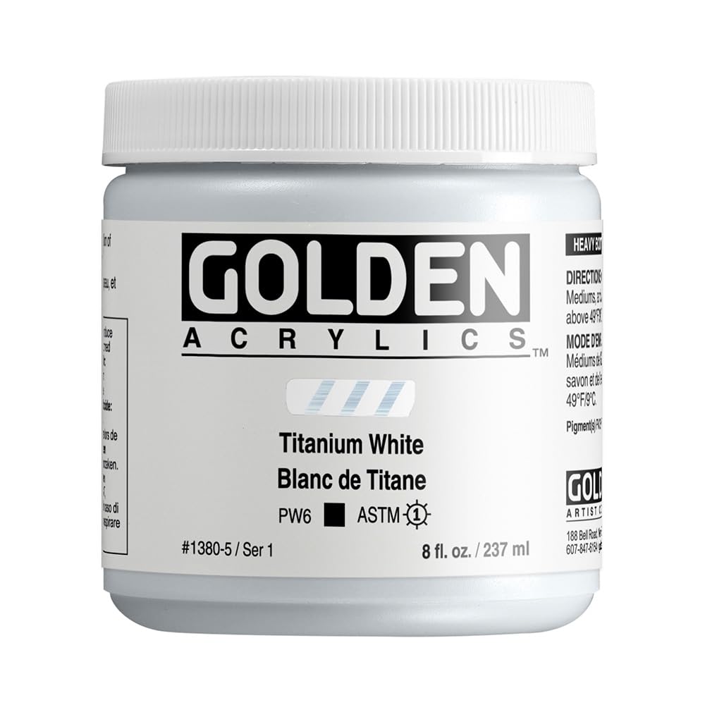 Golden Artist ColorsH/Body 236Ml Titanium White I