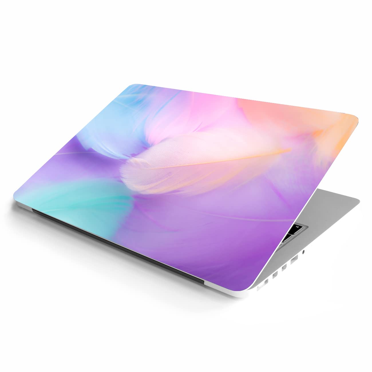 No Worries -Pastel Color Feather Laptop Skin Sticker Customizable Laptop Decal Scratch-Proof Skin 11x16inches Laptop Sticker (B095N3NKVD) Amazon Price History, Amazon Price Tracker