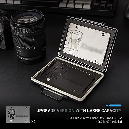 Image of Hard Drive Case for 2 x 2.5 inch Hard Drive