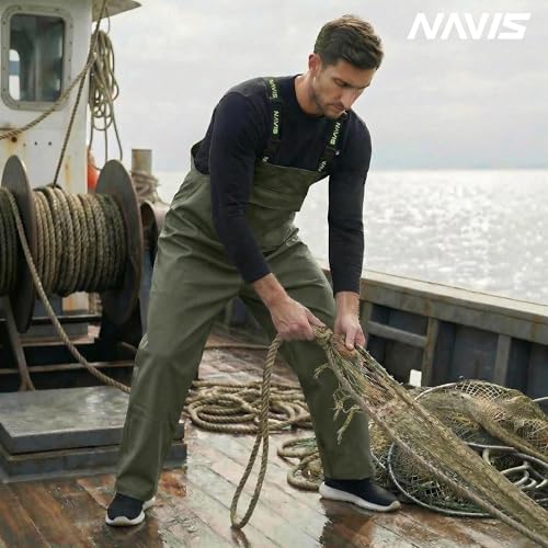 Image of Men's Workwear 3-Piece Waterproof PU Rain Suit Set | Hooded Jacket & Bib Pants, Sealed Seams, Storm Flap, Adjustable Suspenders, Flap Pockets, Outdoor Work, Fishing, Farming