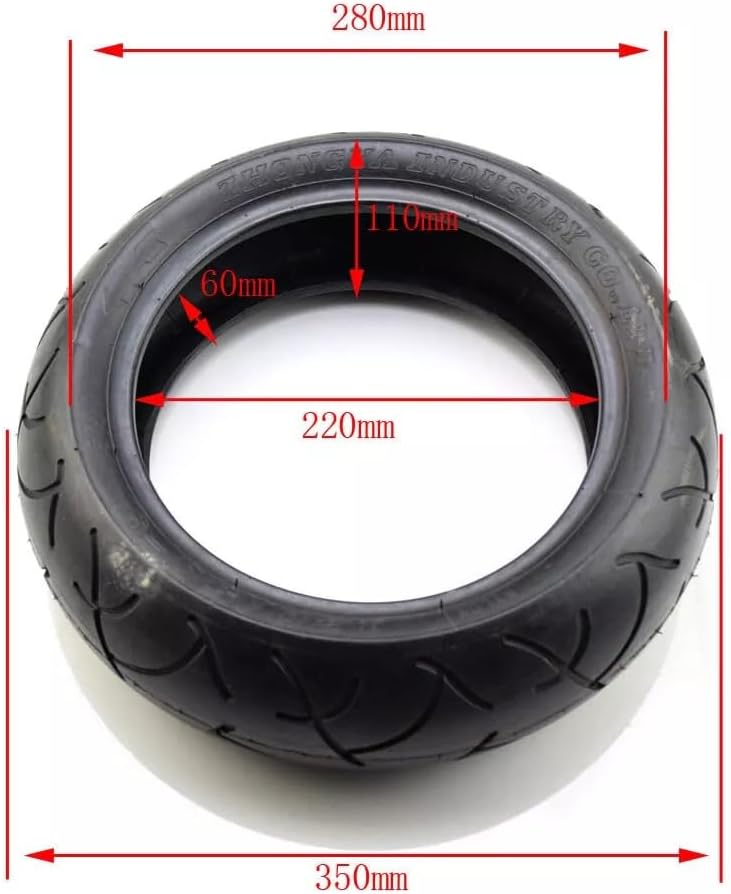 Motorcycle Styling 120/50-9 Tubeless Tires Suitable tricycles Electric Scooters Elderly tire