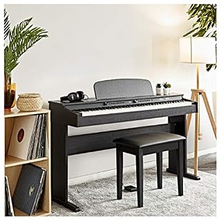Pack avec Piano Numérique DP-6 par Gear4music et Tabouret - Les Beatles, Paul McCartney, John Lennon, RIngo Starr, George Harrison Pack avec Piano Numérique DP-6 par Gear4music et Tabouret – Image 2