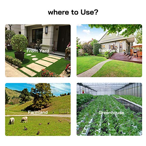 Tolviviov Smart Sprinkler Controller, 8 Zone Smart Irrigation Controller, Remote Access, Weather Aware, Compatible With Alexa, For Gardens, Lawns, Greenhouses And Farms #TOP6