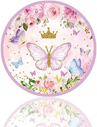 MAOSU 48 Pcs 9 butterfly disposable paper tray butterfly theme party decoration for girls baby shower decoration lovely butterfly dessert paper tray party supplies