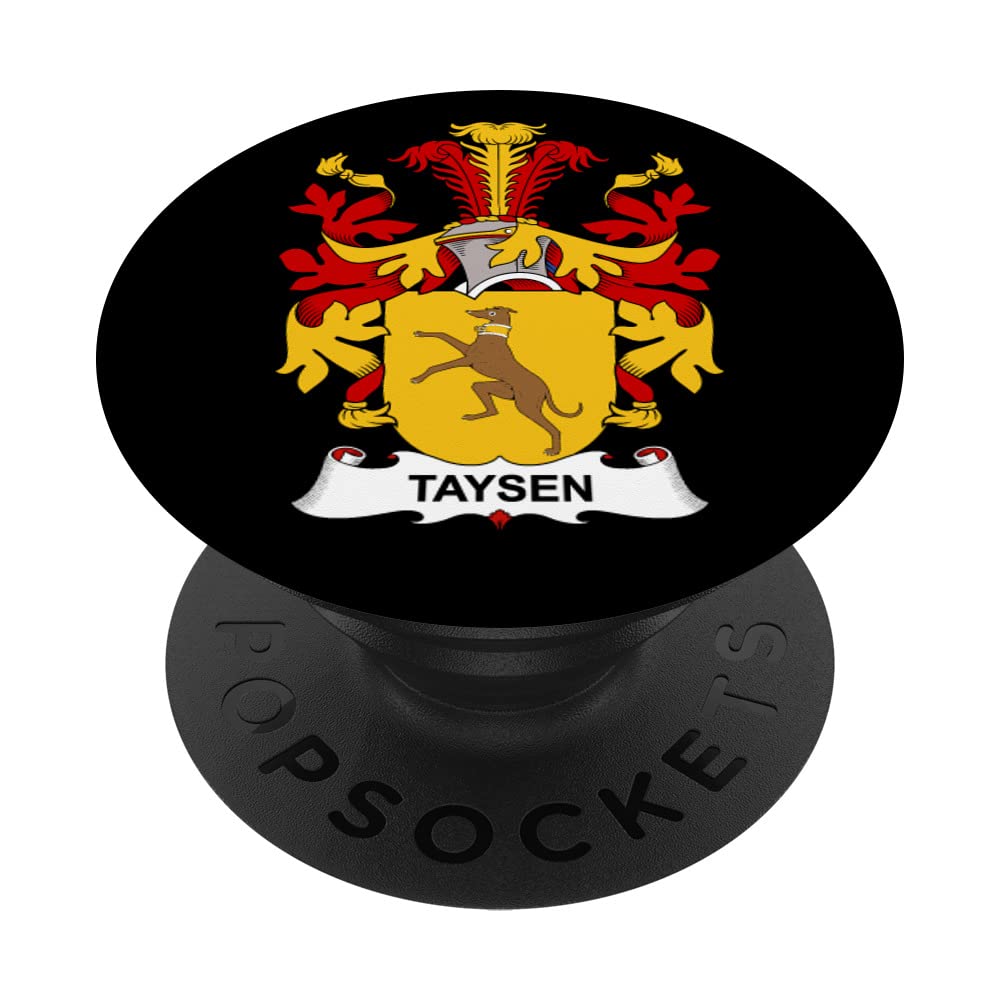 Taysen Coat of Arms - Family Crest PopSockets Swappable PopGrip