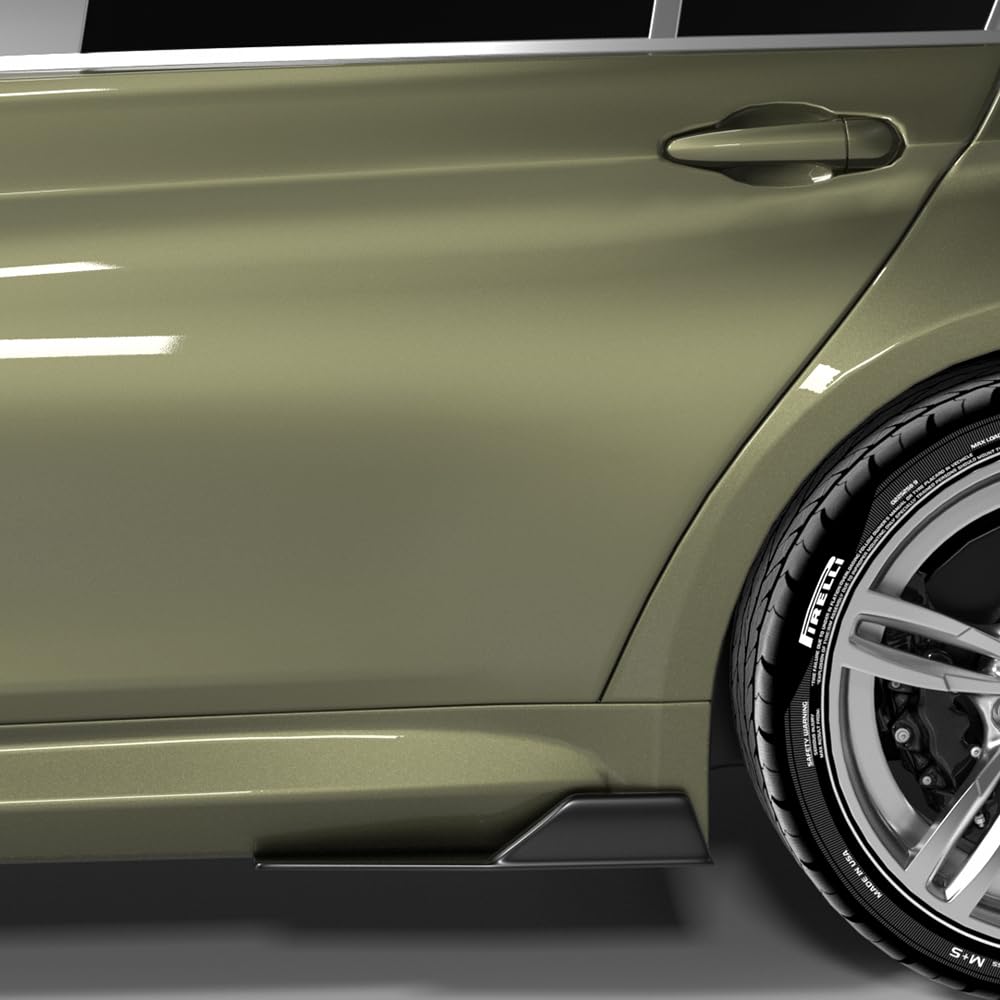 Jupe latérale, Spoiler universel pour seuil latéral de voiture en carrosserie ABS, lèvre de rocker, splitter, ailes de winglet, diffuseur, spoiler de voiture