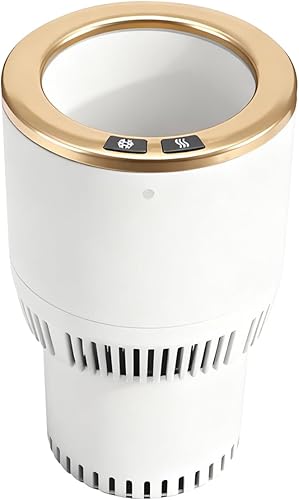 Miniatura 2 de Enfriador de vasos de automóvil 2 en 1, con control inteligente de temperatura, soporte para taza de café de viaje, soporte inteligente para vasos