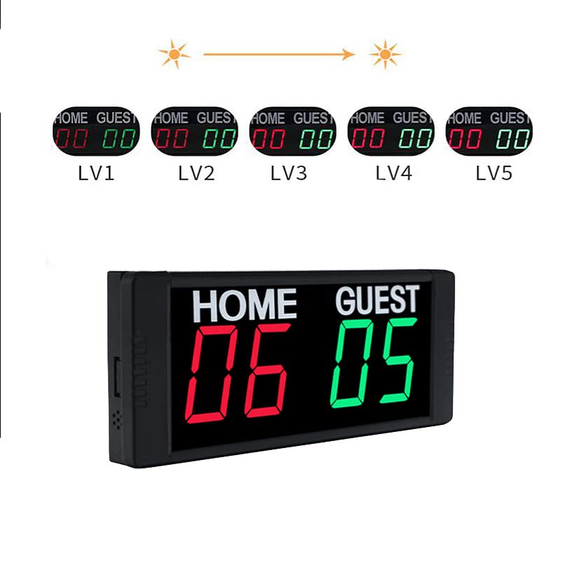 Mini Digitaal Scorebord, Draagbaar Tafelblad Elektronisch