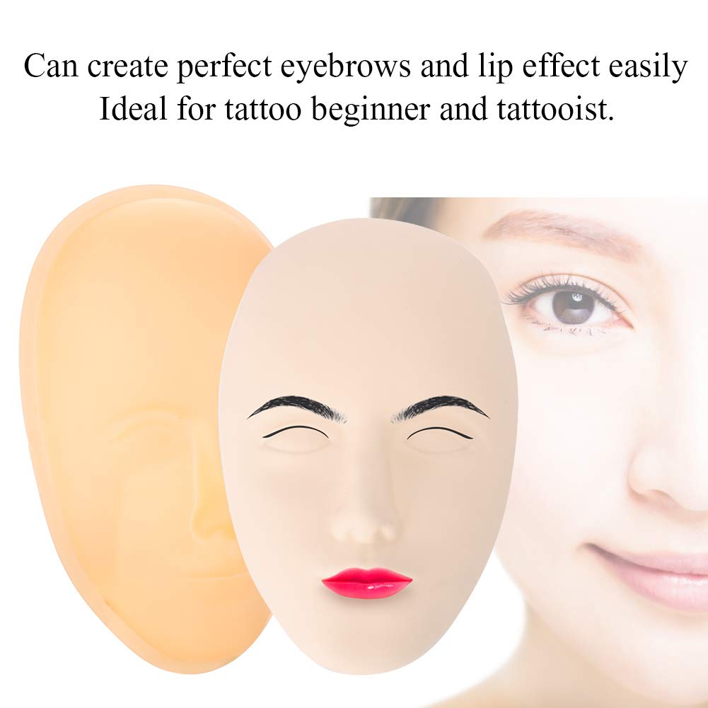 Skóra do tatuażu, skóra do ćwiczeń tatuażu, skóra do makijażu Microblading 5D Fałszywa skóra, do ćwiczenia tatuażu(ustawić)