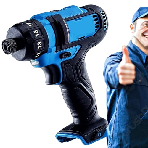 Professional 12V Cordless 1/4 in. Hex Compact Screwdriver by Hercules - Tool Only - Your go-to choice for driving fasteners on the jobsite