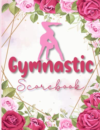 Gymnastic Scorebook 120 Pages | Event & Meet Tracker