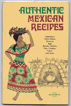 Paperback Authentic Mexican Recipes Book