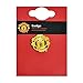 Manchester United FC Official Metal Football Crest Pin Badge (One Size) (Red/Gold)
