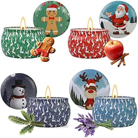 YINUO LIGHT Christmas Candles Gift Set Cover