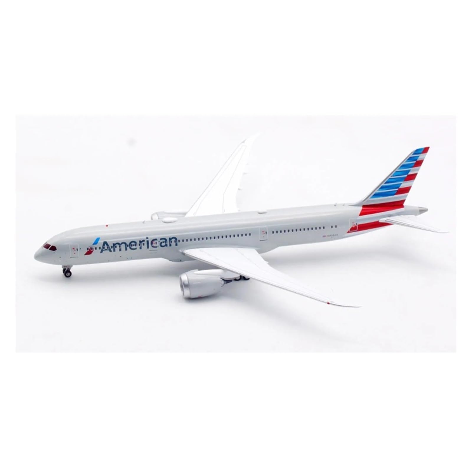 Skala samolotu 1:400 dla American Airlines Boeing B787-9 Model samolotu Diecast Alloy Model samolotu Dekoracyjne pamiątki Nadaje się do wyświetlania