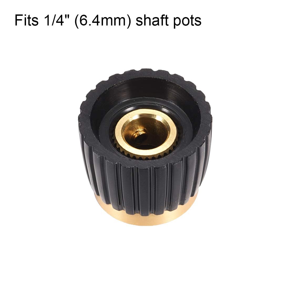 Yardwe 12pièces Lot De Boutons De Potentiomètre Rotatif Pour Remplacement De Bouton Audio Alliage Aluminium