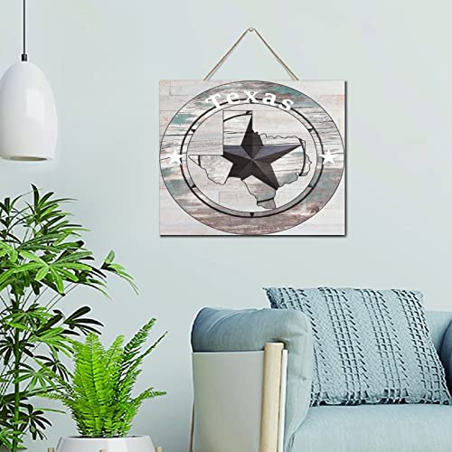 Idée cadeau originale : décoration murale moderne en bois drapeau État occidental 30 cm