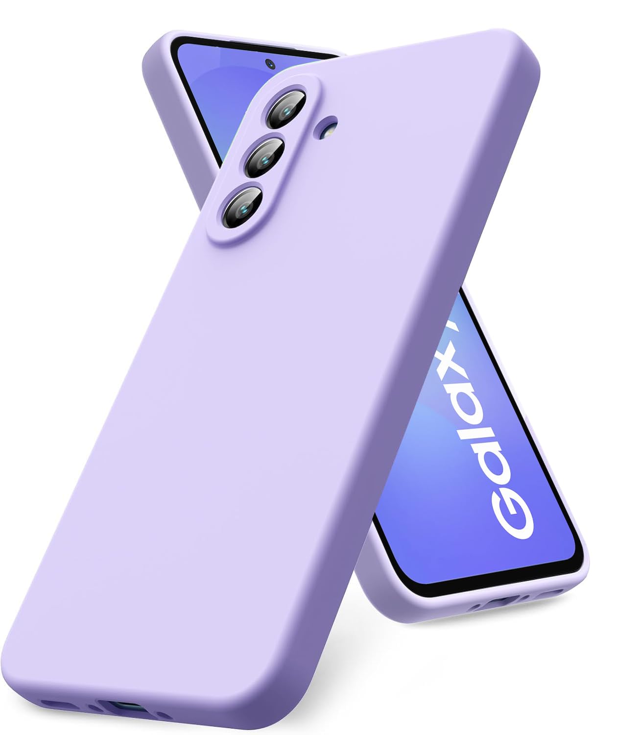DIZORO Microfiber Candy Case for Samsung A36 5G (Purple) - Image 1