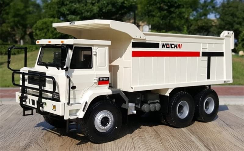 FloZ pour camion benne Weichai spécial blanc 1/24 modèle pré-construit d'exposition
