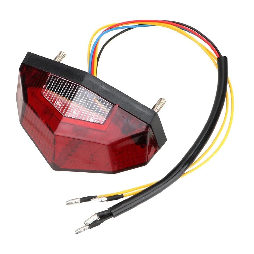 Faro Posteriore Stop Running 11 LED Fanale posteriore per motocicletta Luce di stop universale Indicatore direzione per Fanali posteriori Accessori per moto