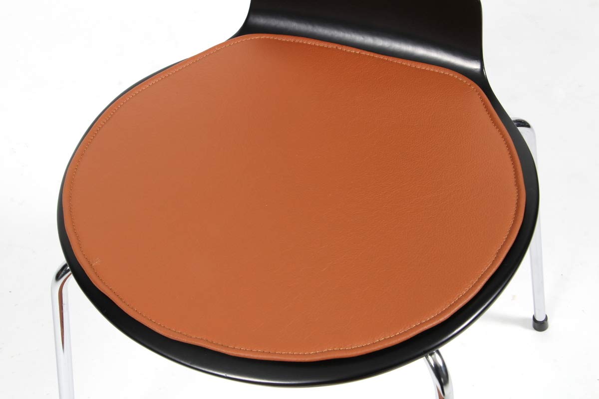 Cojines de cuero Deszine Talks para sillas Arne Jacobsen Series-7 Model-3101 en pack de 6