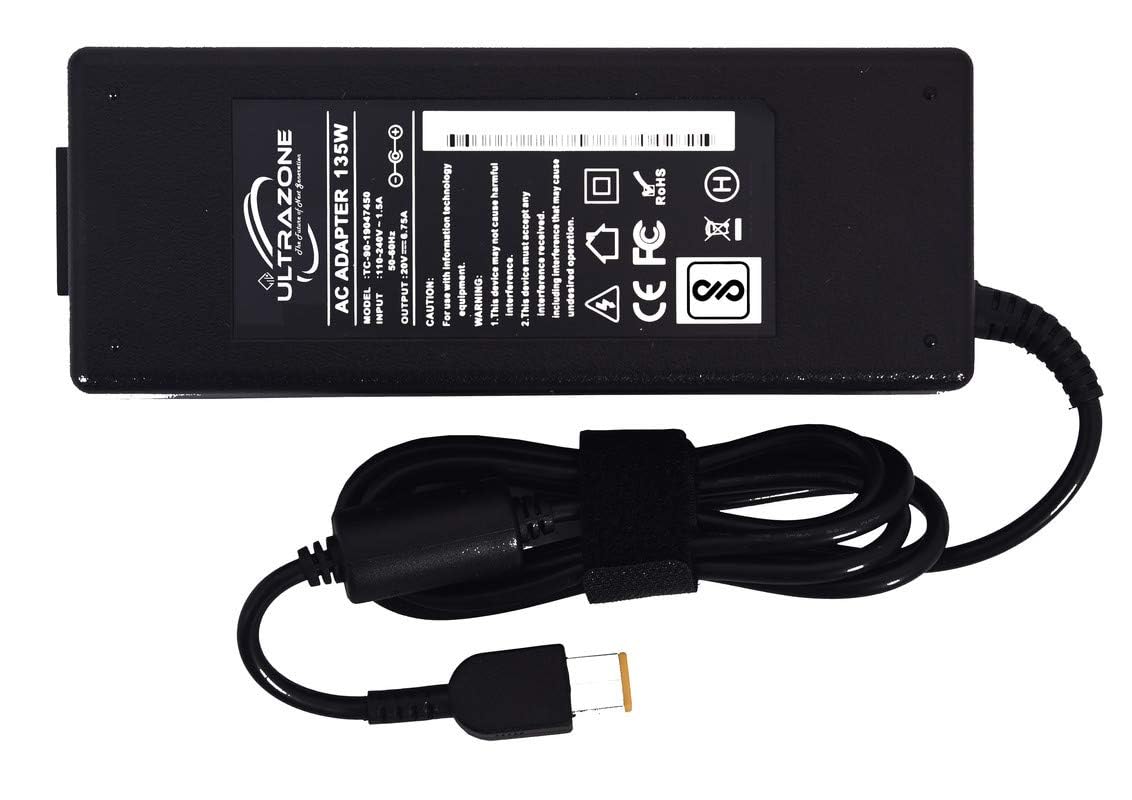 ULTRAZONE Laptop Adapter/Charger Compatible for Lenovo Legion Y540-15IRH, Y7000, Y545-PG0, 5, 5P, 5Pro, IdeaPad Gaming 3, S7, Yoga Pro 9, IdeaPad Pro 5, 170W, Pin-USB