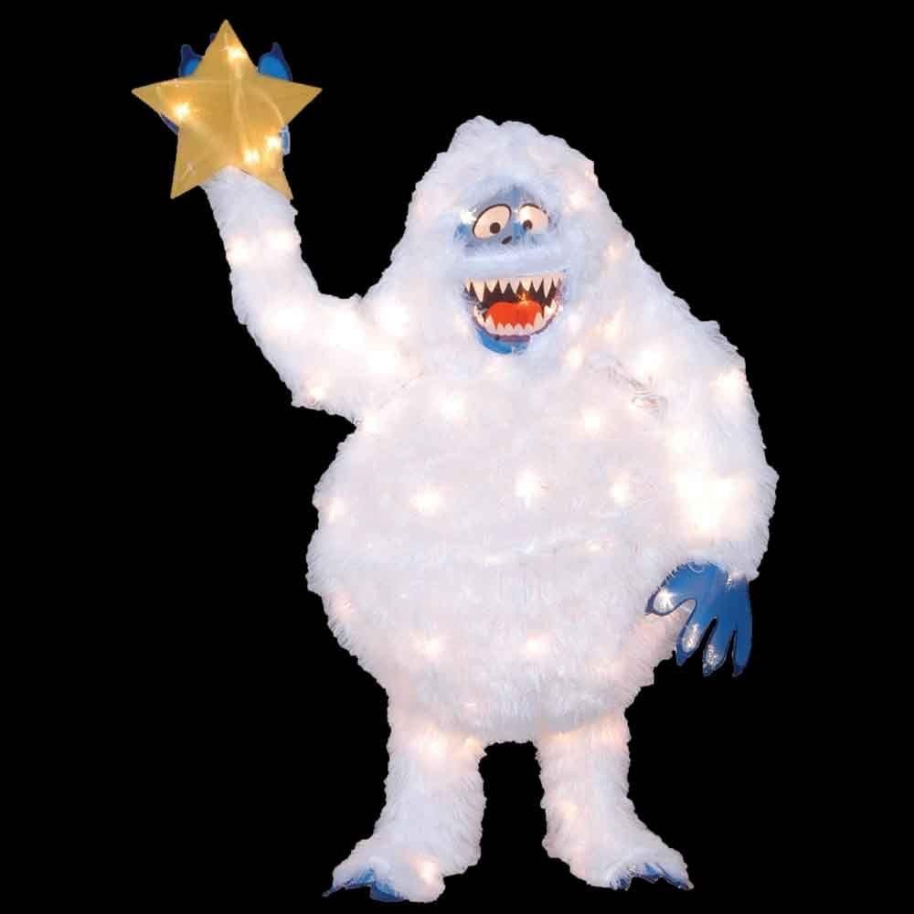 Rudolph the Red-Nosed Reindeer 60 in. Pre-Lit 3D Tinsel Bumble 40532