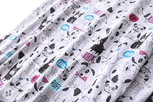 Image of PNAEONG Women Pajama Set Sleepwear Tops with Capri Pants Casual and Fun Prints Pajama Sets