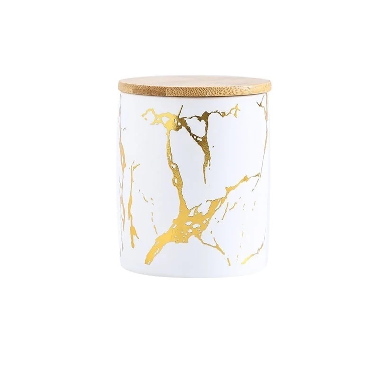 2 Stück 350 ml versiegeltes Gefäß aus Keramik, getrocknete Früchte, Kaffeebohne, duftender Tee, Süßigkeiten FüR TrockenfrüChte(WHITE)