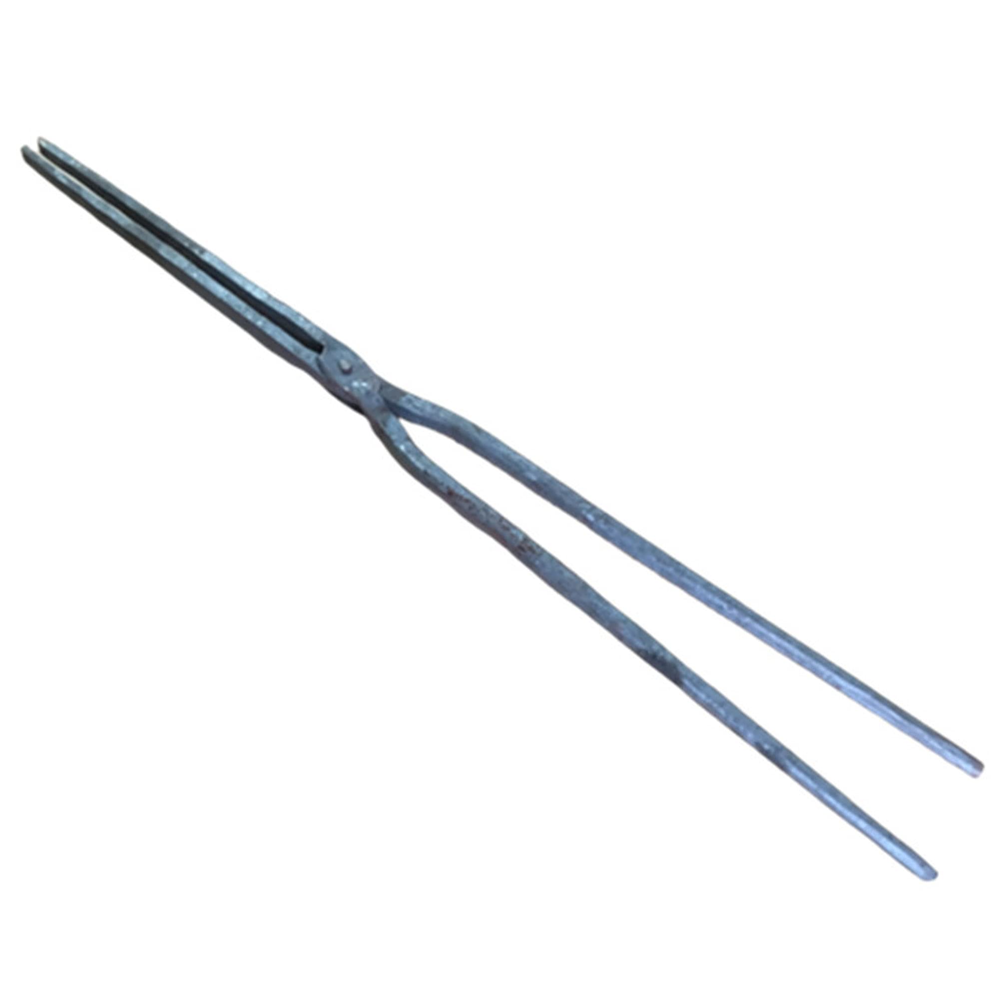 Tenaza de forja Pinzas de herrero Pinzas planos Utilizado en la fabricación de cuchillos de yunque Tenaza de forja de 36cm/52cm Forja para el ingeniero herrero,52cm
