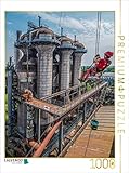CALVENDO Puzzle Duisburg, Landschaftspark, Outdoor Veranstaltung am Hochofen zur Photo+Adventure 1000 Teile Lege-Größe 48 x 64 cm Foto-Puzzle Bild von Hermann Koch